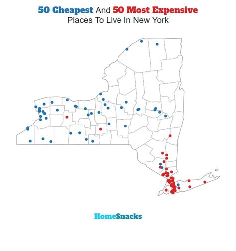cheapest area in nys